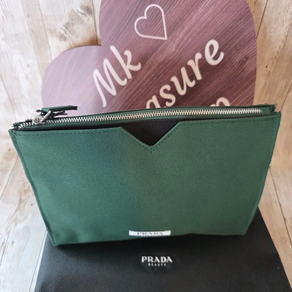 Prada Beauty Cosmetic Bag Pouch NWOT - Picture 3 of 11